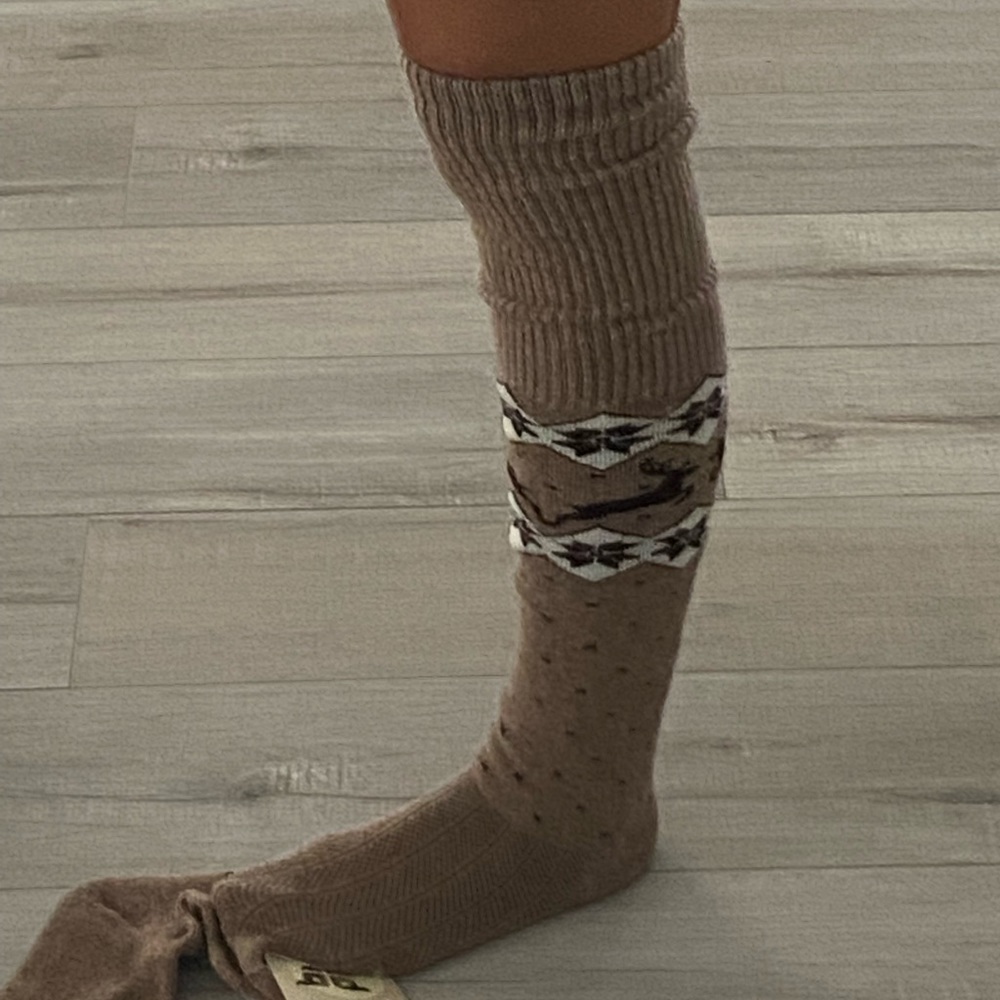 Sheep Wool Soft high thigh socks